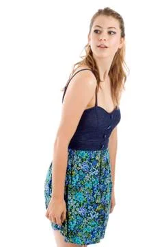 Looking From Behind Stock Photos