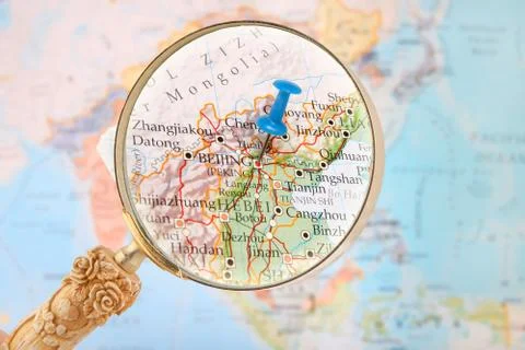 Looking in on Beijing, China Stock Photos