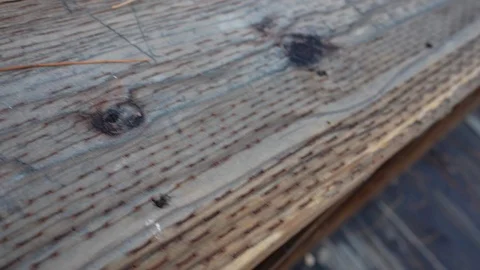 Looking below the bridge with flowing river Stock-Footage 123156235