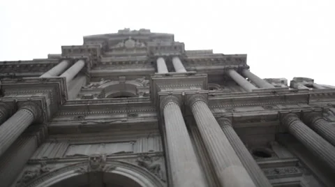 Looking Up At Building Stock Footage 60035353