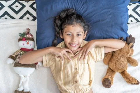 Looking at camera and smiling Stock Photos