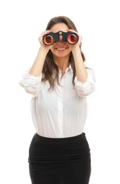 Looking for a carrier. Stock Photos