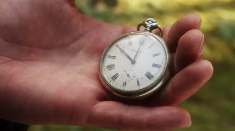Looking at a Chain Watch Stock Footage 49541762