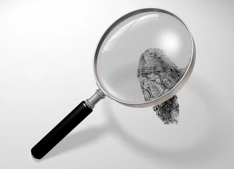 Looking for clues Stock Illustration