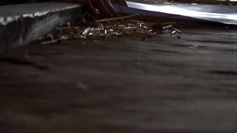 Looking at construction plans, Architects at work Stock Footage 124938960