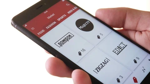 Looking for a coupon code for a discount on the smartphone Stock Footage 89724934