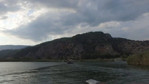 Looking From Deck Stock Footage 125875929