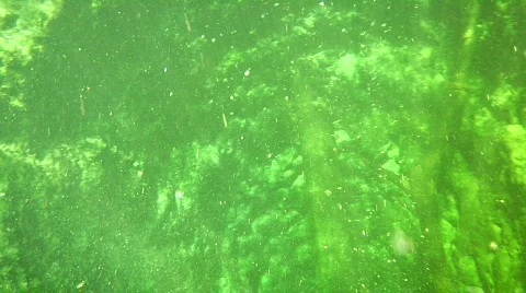 Looking into Devil's Ear Stock Footage 739109