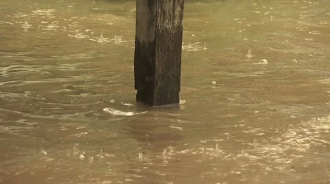 Looking Down onto The Amazon River 스톡 동영상 19037815