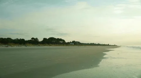 Looking Down Beach 03 Stock-Footage 7907405