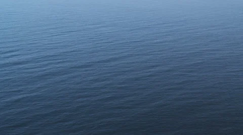 Looking down at blue Pacific Ocean off the California coast. Shot in 2010. Video stock 59114224