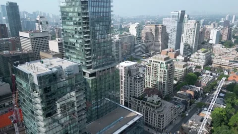 Looking down building Vidéo 249199920