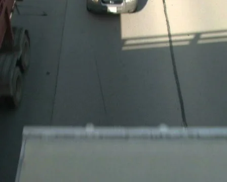 Looking Down At Highway 1 Stock Footage 284428