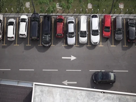 Looking down from level 30 Stock Footage 92652510