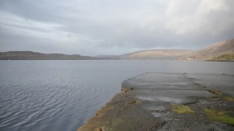 Looking down Loch Etive Video stock 167862400
