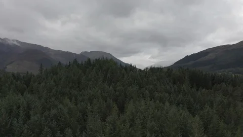 Looking Down Loch Leven Video stock 95551739