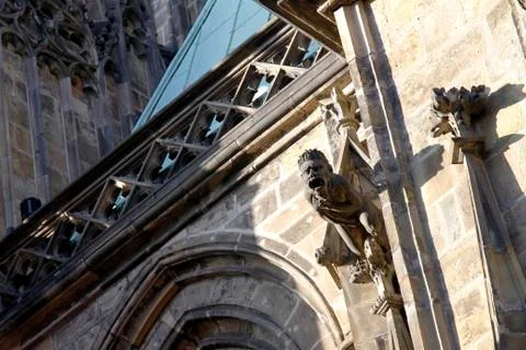 Looking down Stock-Fotos