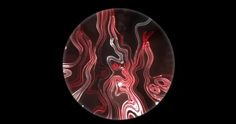 Looking at an Ebola Strain through a microscope Stock Footage 83187966