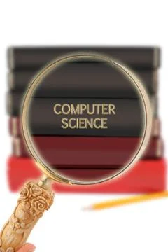 Looking in on education - computer science Foto stock