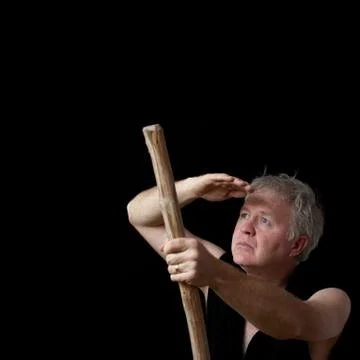 Looking far away Stock Photos