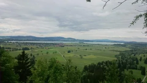 Looking far away Stock Photos