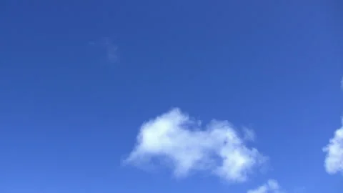 Looking Up at the Flying Airplane Stock-Footage 327512258