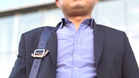 Looking forward to the future of wuchengren office building Stock Footage 150485749