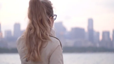 Looking In To The Future Stock Footage 76272131