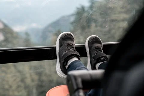 Looking from the Gondola Stock-Fotos