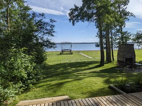 Looking At The Lake Fotos de archivo