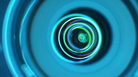 Looking Into Lens As Camera Pans - Iris Opens Stock Footage 248167890