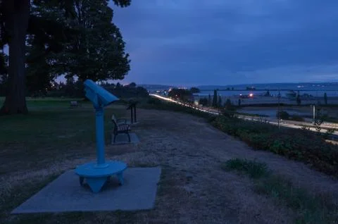 Looking at the lights 2 Stock Photos