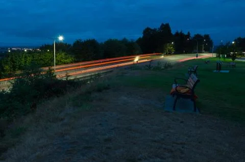 Looking at the lights Stock Photos