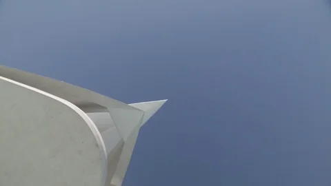 Looking up at modern building Stock-Footage 83536993