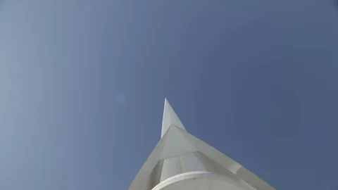 Looking up at modern building Stock-Footage 83537065