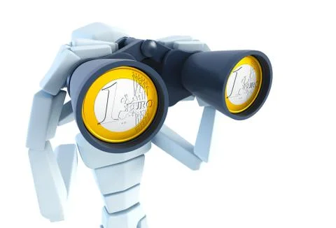 Looking for a money Stock Illustration