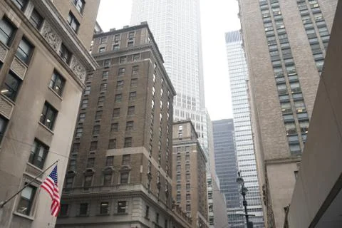 Looking Up In New York Stock Photos