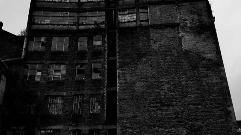 Looking up at an old building Stock Footage 171798757