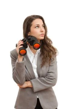 Looking for opportunities. Stock Photos