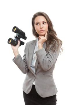 Looking for opportunities. Stock Photos