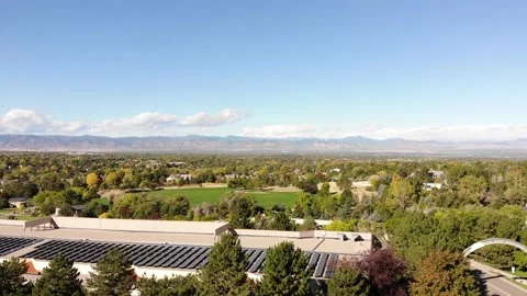 Looking Out Denver Stock Footage 163596971