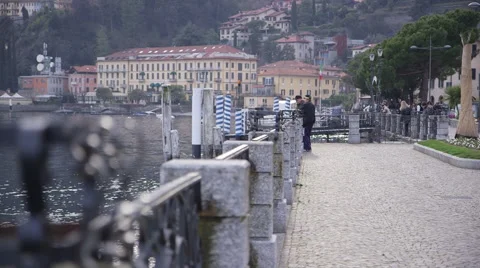 Looking out over Lake Como. Stock Footage 65151486