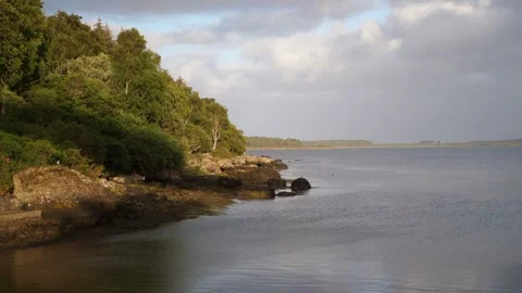 Looking out toward the river fleet sutherland Stock Footage 278433319
