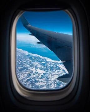 Looking out from the window Foto stock