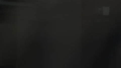 Looking out the window of the train while another train zooms and mooving fast Stockbeeldmateriaal 134131937