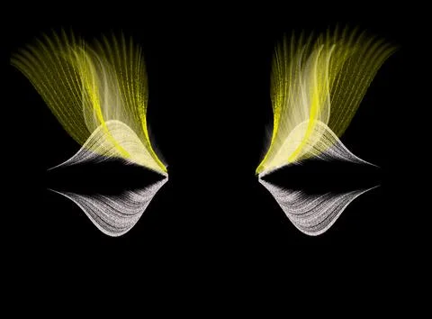 Looking from the outside eyes Stock-Illustration