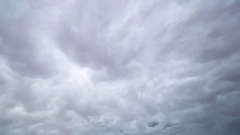 Looking up at Passing Storm Clouds Video stock 76851754