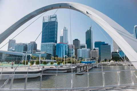 Looking Into Perth Fotos Stock