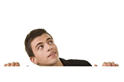 Looking Up Stock Photos