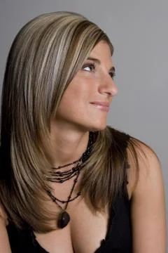 Looking up Stockfoto's